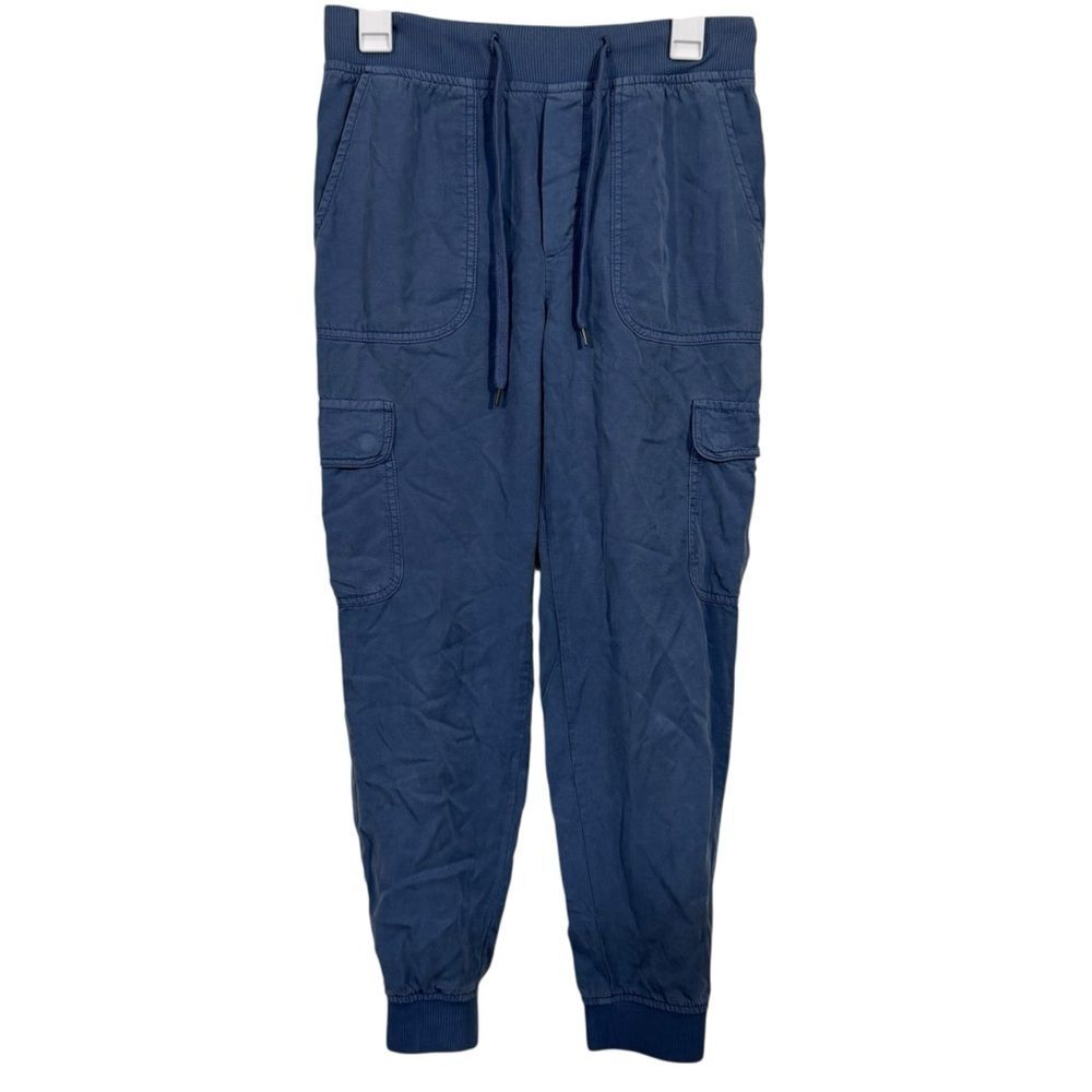 American Eagle Blue Relaxed Fit Cargo Joggers